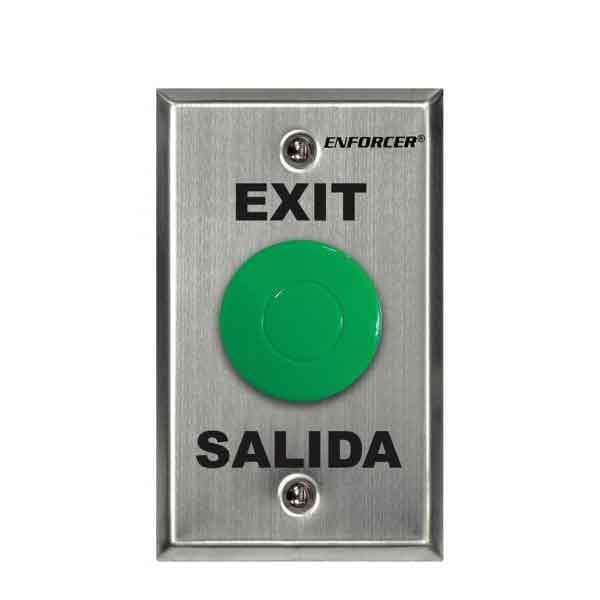 Seco-Larm: Push-to-Exit Plate w/ built-in Timer